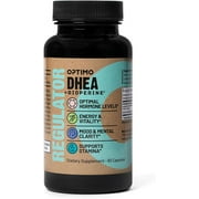 Optimo DHEA  50mg and BioPerine Formula for Maximum Strength and Absorption for Men & Women - Optimize Hormone Levels  Boost Energy  Stamina Metabolism   60 Capsules