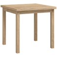 thumbnail image 3 of Mesa auxiliar VidaXL de madera maciza de teca, 45 x 45 x 45 cm, color marrón, 3 of 7