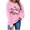 Pink Fall Fashion Must Haves, variant on Winter Saving Talove Long Sleeve Shirts for Women Graphic Printed Sweatshirt Women Fall Clothes Cute Print Tops Womens Tops Plus Size Dressy Christmas Shirts