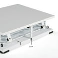 thumbnail image 3 of M&T Displays White Foldable Counter with Brochure Holder & Bag, 2x(8.5x11) Display for Events, 3 of 8