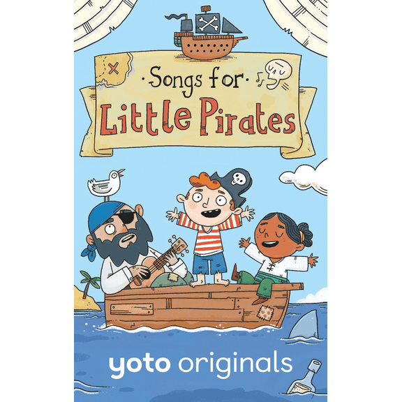 Songs for Little Pirates Audio Card for Use with Yoto Player