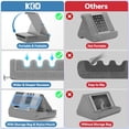 thumbnail image 4 of Soporte de almohada para tableta KDD plegable para iPad, para regazo, cama y escritorio, 4 of 8