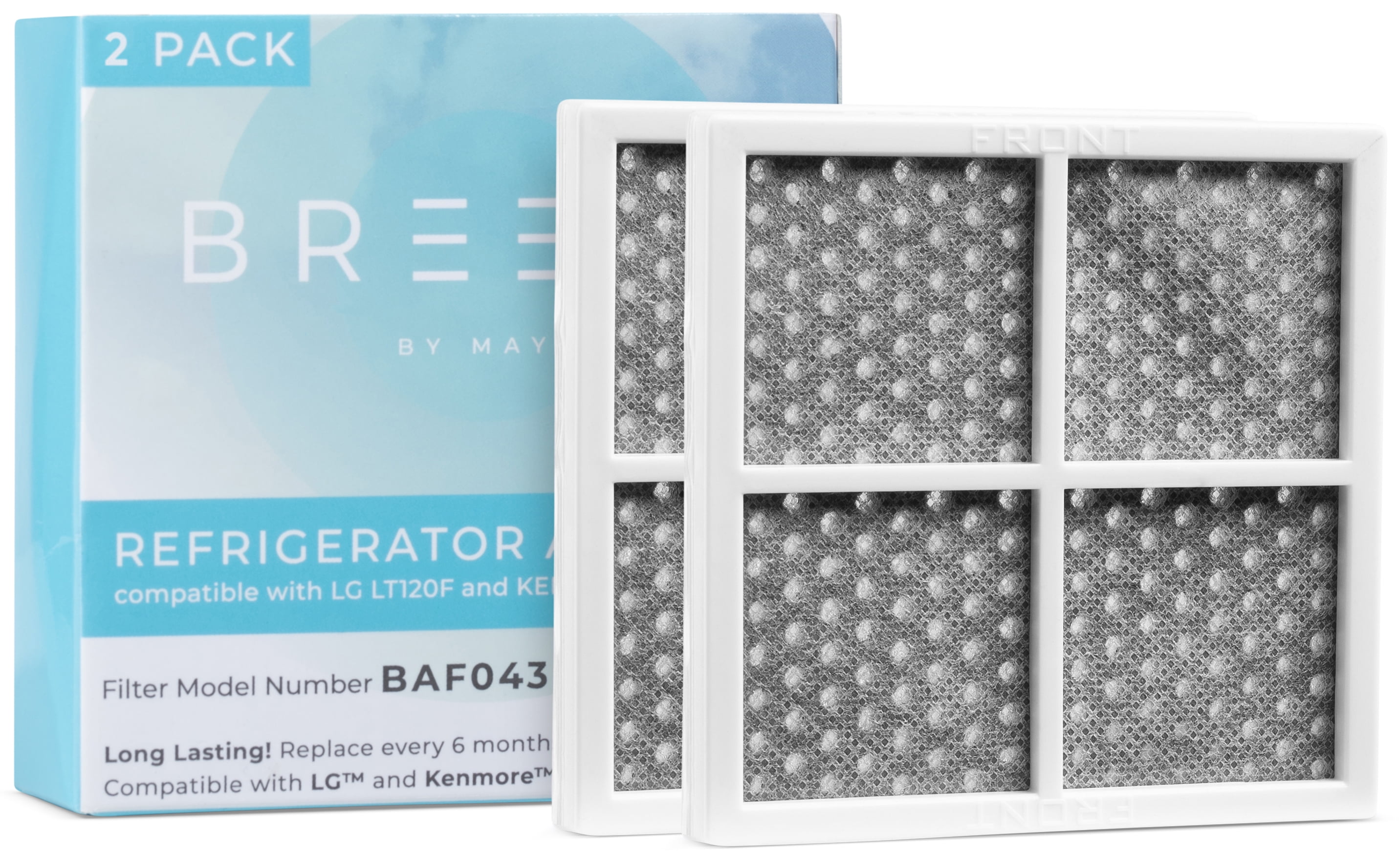 LG Kenmore Refrigerator Air Purifying Replacement Filter LT120F 2 Filters 