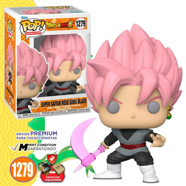 Funko Pop Goku Black #1279 Dragon Ball Super Anime Original Super Saiyan Rosa