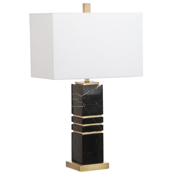 Safavieh Jaxton Marble 27.5 in. H Marble/Iron Table Lamp