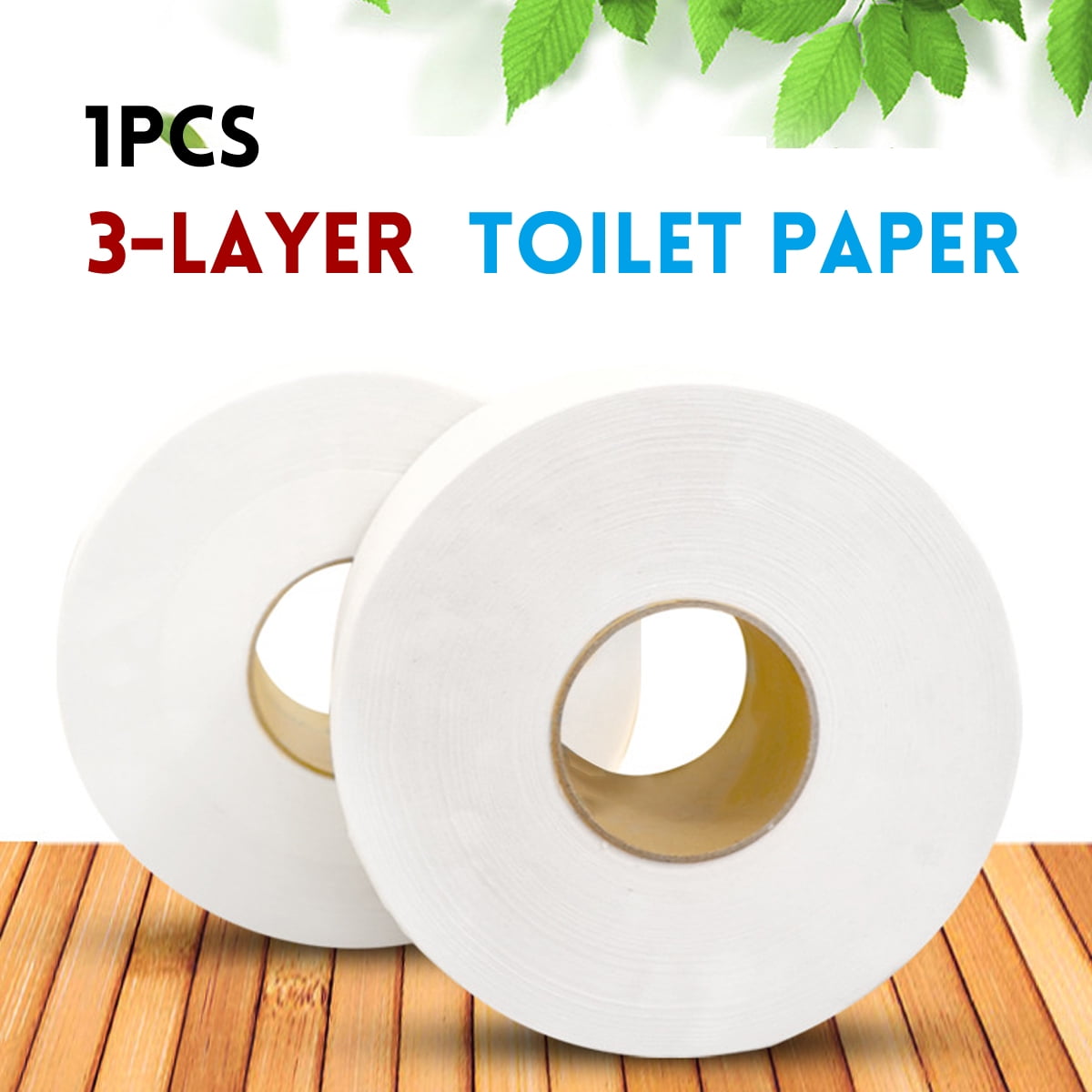 1 Rolls Big Roll Toilet Paper 3 Layers Thickened Household Toilet Paper