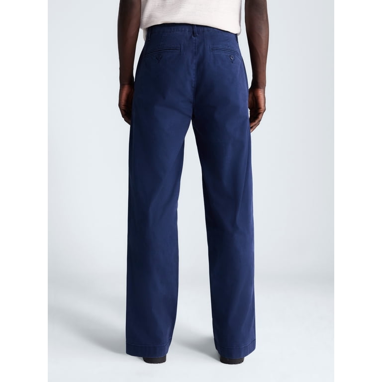 Free Assembly Men's Loose Fit Straight Leg Chino Pants photo 3