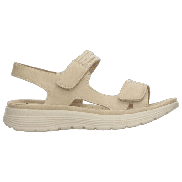 Sandalia Berlin Mujer Beige Cintas Adhesiva Casual beige 23