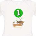 thumbnail image 4 of Inktastic 1st Birthday Puppy 1 Year Old Boy Boys Long Sleeve Baby Bodysuit, 4 of 5