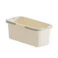 thumbnail image 3 of Cubo de limpieza para , contenedor de almacenamiento resistente que ahorra espacio, cesta de lavandería portátil, cubo de agua para jardinería, Beige grisáceo, 3 of 8