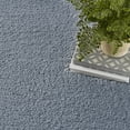thumbnail image 6 of Nourison Luxurious Shag Light Blue 7'10" x 9'10" Area Rug, Solid, Plush, Bed Room, Living Room, Dining Room, Kitchen, Easy Cleaning, Non Shedding,, 6 of 8
