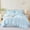 Blue, variant on URBONUR Twin Size Comforter Set White-5 Pieces Ruffle Bed in A Bag with Sheets All Season Lightweight Farmhouse Bedding Sets for Teens(White Twin)
