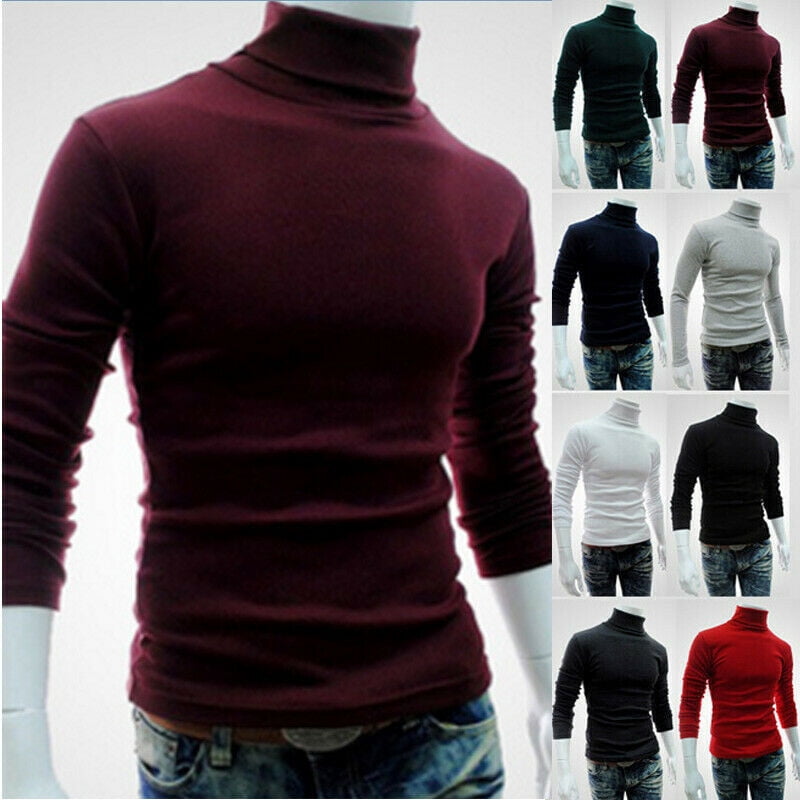high collar jumper