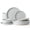 Light Grey, variant on 12 Pieces Dinnerware Sets, Dishes Set For 4, Plates And Bowls Set, Perfect For Your Friend For Housewarming, Thanksgiving, Christmas，Brown