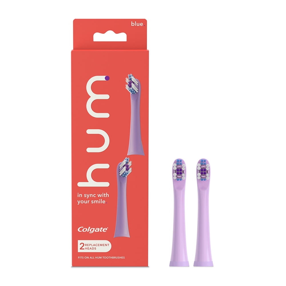 hum by Colgate Replacement Toothbrush Heads for Smart Toothbrush