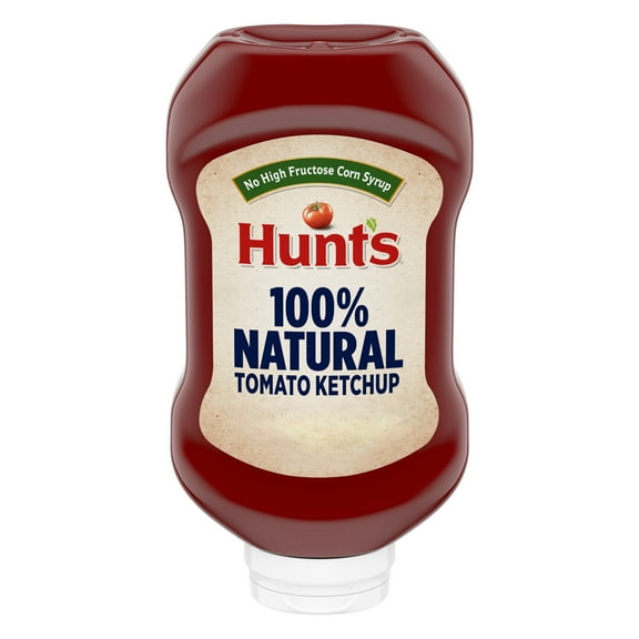 Hunt’s 100% Natural Tomato Ketchup, 32 oz Squeeze Bottle