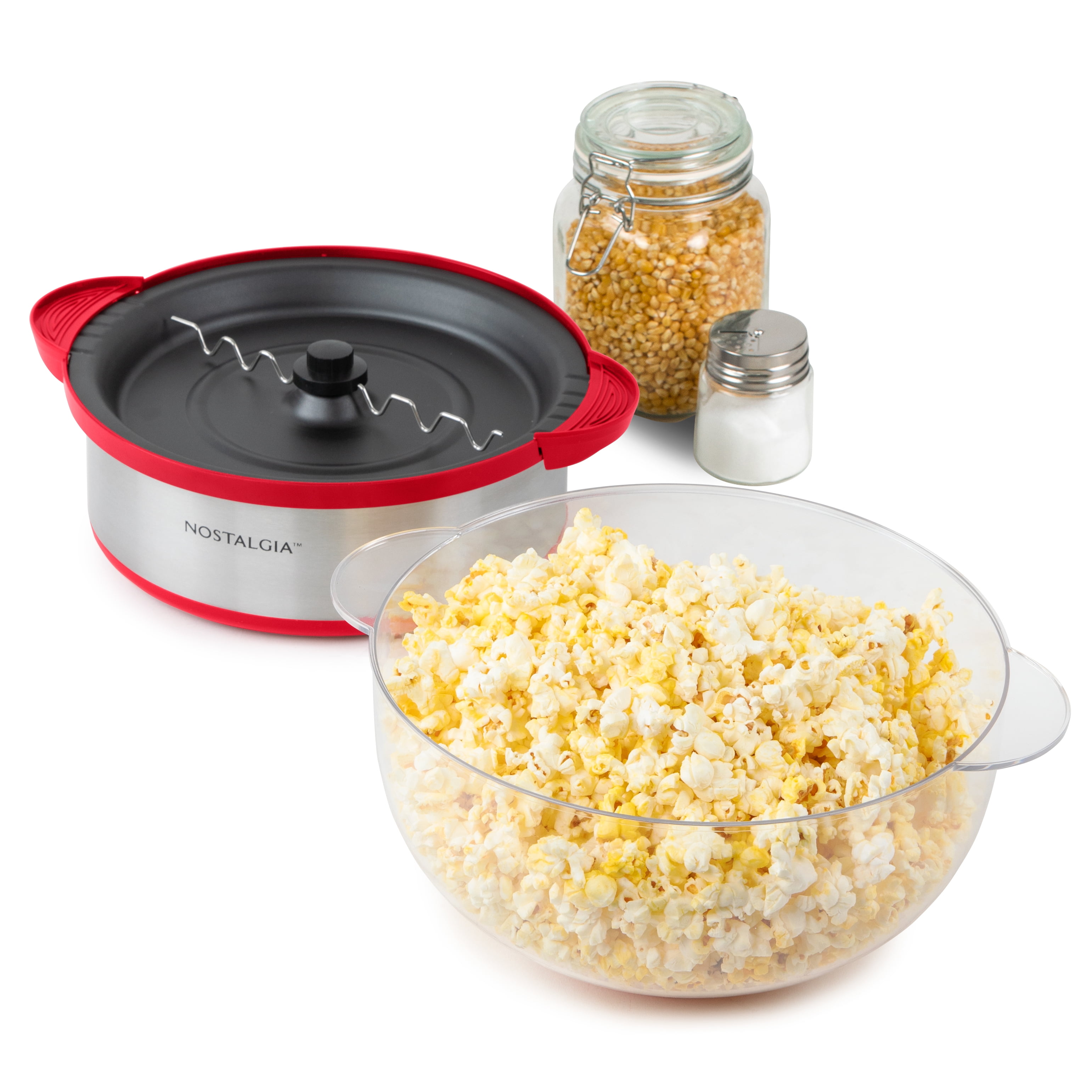 Classic Retro Stirring Popcorn Maker — Nostalgia Products