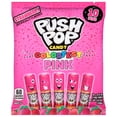 thumbnail image 2 of Push Pop Pink Colorfest - Pink Strawberry Lollipops Bulk Candy - 10 Count Individually Wrapped Lollipops - Assorted Candy, 2 of 6