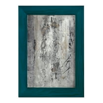 Ancient Marks II - Framed Print w/glass - Ocean Blue