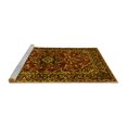 thumbnail image 2 of Ahgly Company Machine Washable Indoor Rectangle Persian Yellow Traditional Area Rugs, 8' x 12', 2 of 4