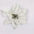 thumbnail image 3 of Naierhg 5/10/24Pcs Artificial Christmas Flower Glitter DIY Wedding Holiday Party Decor, 3 of 7