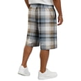 thumbnail image 5 of Resicozy Mens Casual Plaid Shorts 2026 Casual Relaxed Fit Elastic Waist Drawstring Shorts with Pocket Blue S, 5 of 5