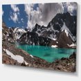 thumbnail image 2 of Distant Mountains and Mountain Lake - Landscape Canvas Art Print, 2 of 4
