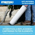 thumbnail image 3 of HYDROTOOLS BY SWIMLINE Premium Replacement Cartridge Filter Element Pool Spa | 100 SQ FT Filtration Expansive Flow Core | 50 Microns | Easy Clean | Compatible Hayward Pentair Unicel Filbur Waterway, 3 of 10