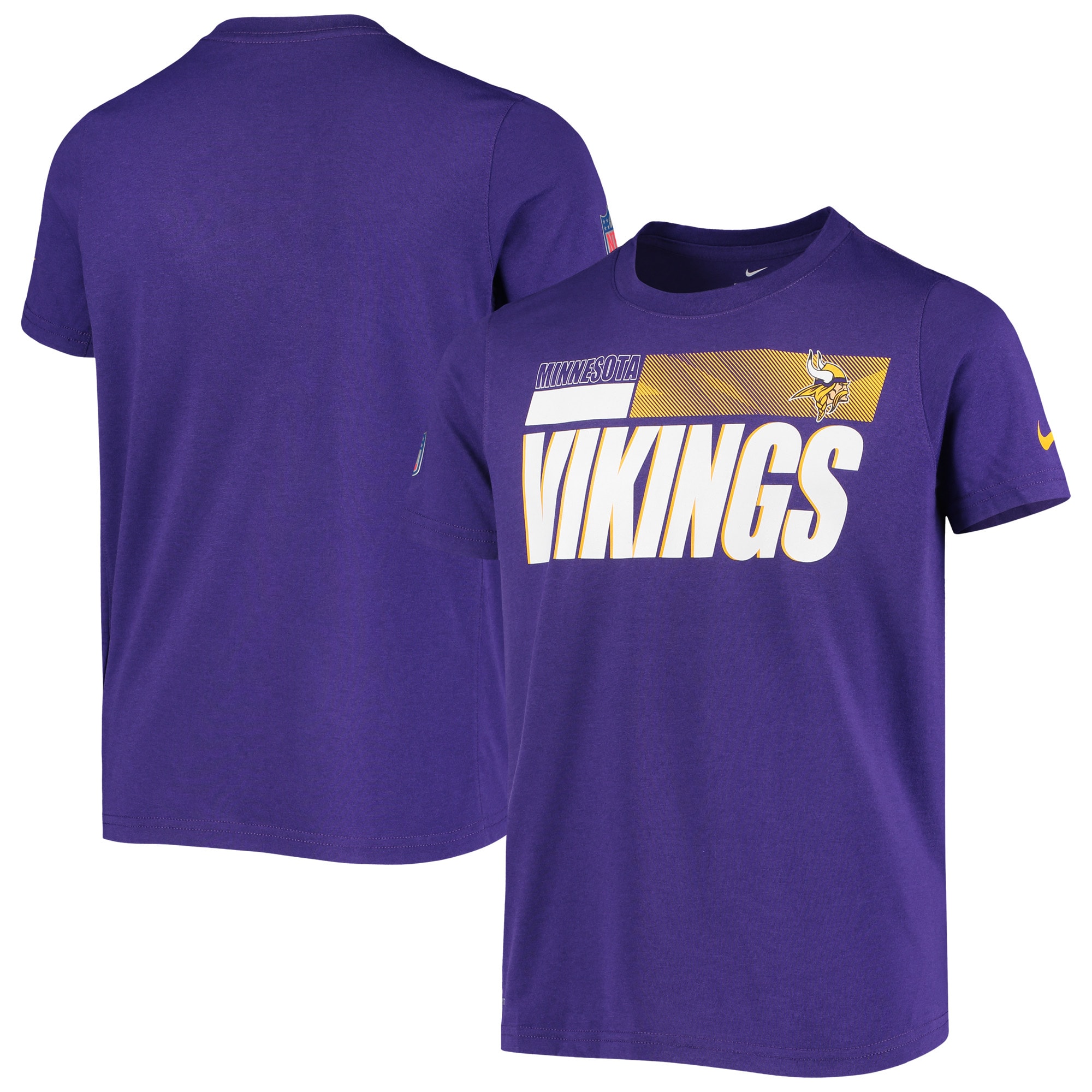 vikings dri fit t shirt