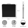 thumbnail image 3 of Mesa Plegable Tipo Portafolio CJR 1.20 M Con 4 Sillas Portátiles Negro, 3 of 7