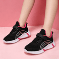thumbnail image 4 of Willtoo Girls Boys Running Shoes Lightweight Kids Shoes Non-Slip Black Sneakers Comfortable Athletic School Breathable Girls Sneakers, 4 of 4