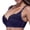Black, variant on Womens Adjustable Lace Bra Steel Ring Thin Underwear Youth Large Size Beige 100C