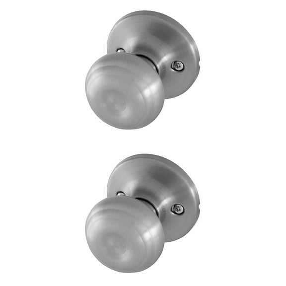 Honeywell Classic Passage Door Knob, Satin Nickel