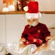 thumbnail image 5 of Ilumina el gorro de Papá Noel con 20 luces LED intermitentes - 3 modos, gorro de Navidad de tela roja para adultos y adolescentes, suministros para fiestas navideñas, 5 of 6