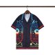 thumbnail image 1 of Camisa Estampada De AMIRI's Nueva Moda casual Verano De Manga Corta Marea Corriente Gao Jiahui  unisex, 1 of 1
