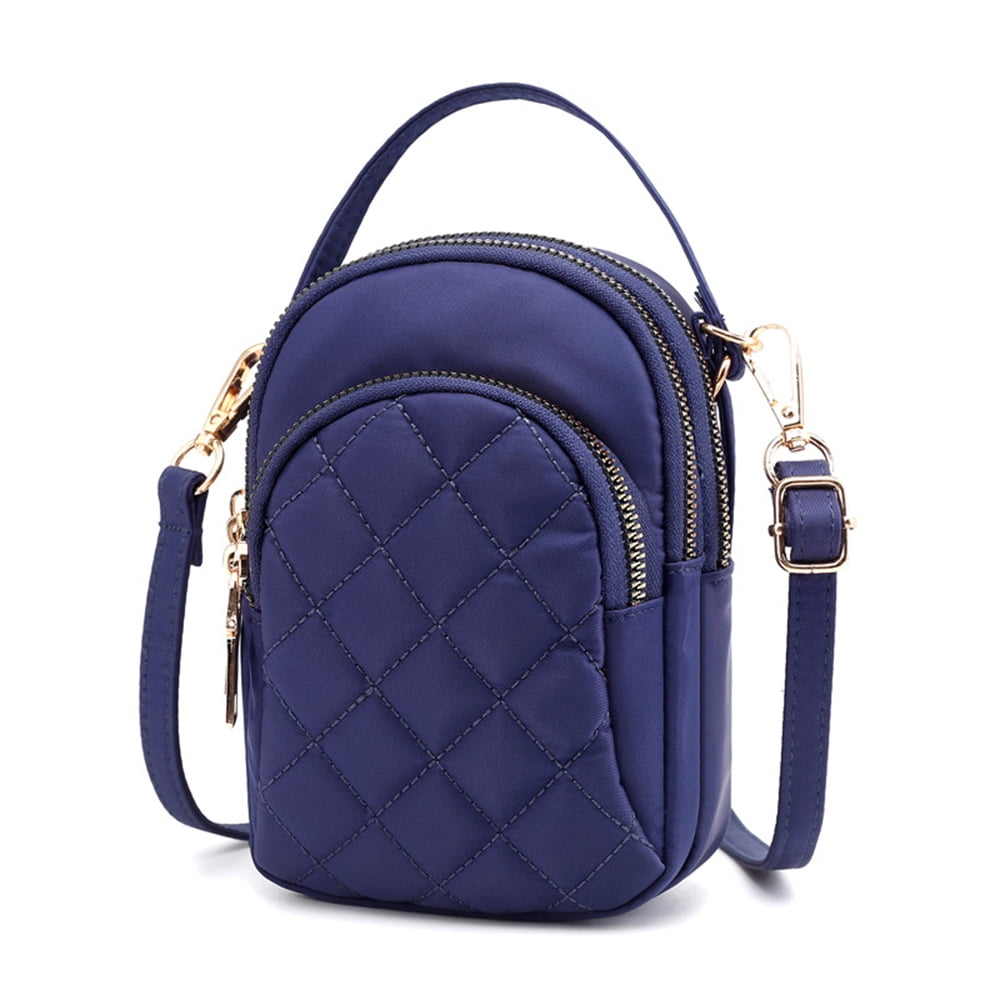 Cell Phone Purse, Colisha MultiPocket Crossbody Phone Bag, Women Quilted Crossbody Cell Phone