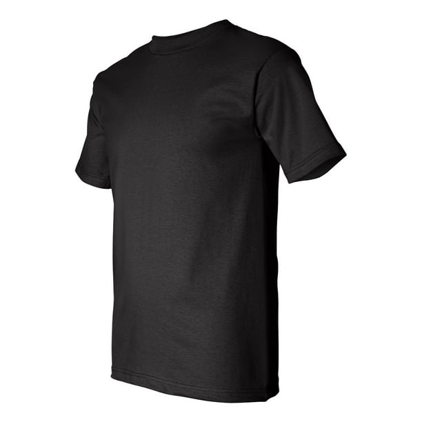 Bayside - Bayside - USA-Made Mens 100% Cotton Short Sleeve T-Shirt ...
