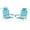 Green, variant on Patiojoy Foldable Beach Chair Set of 2 Patio Sling Chairs w/Wide Armrest Green