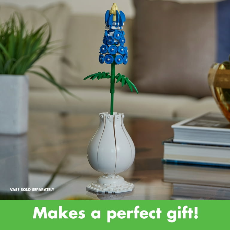 Brickcraft Bricktanicals Bluebonnet Building Kit (96-Piece Set