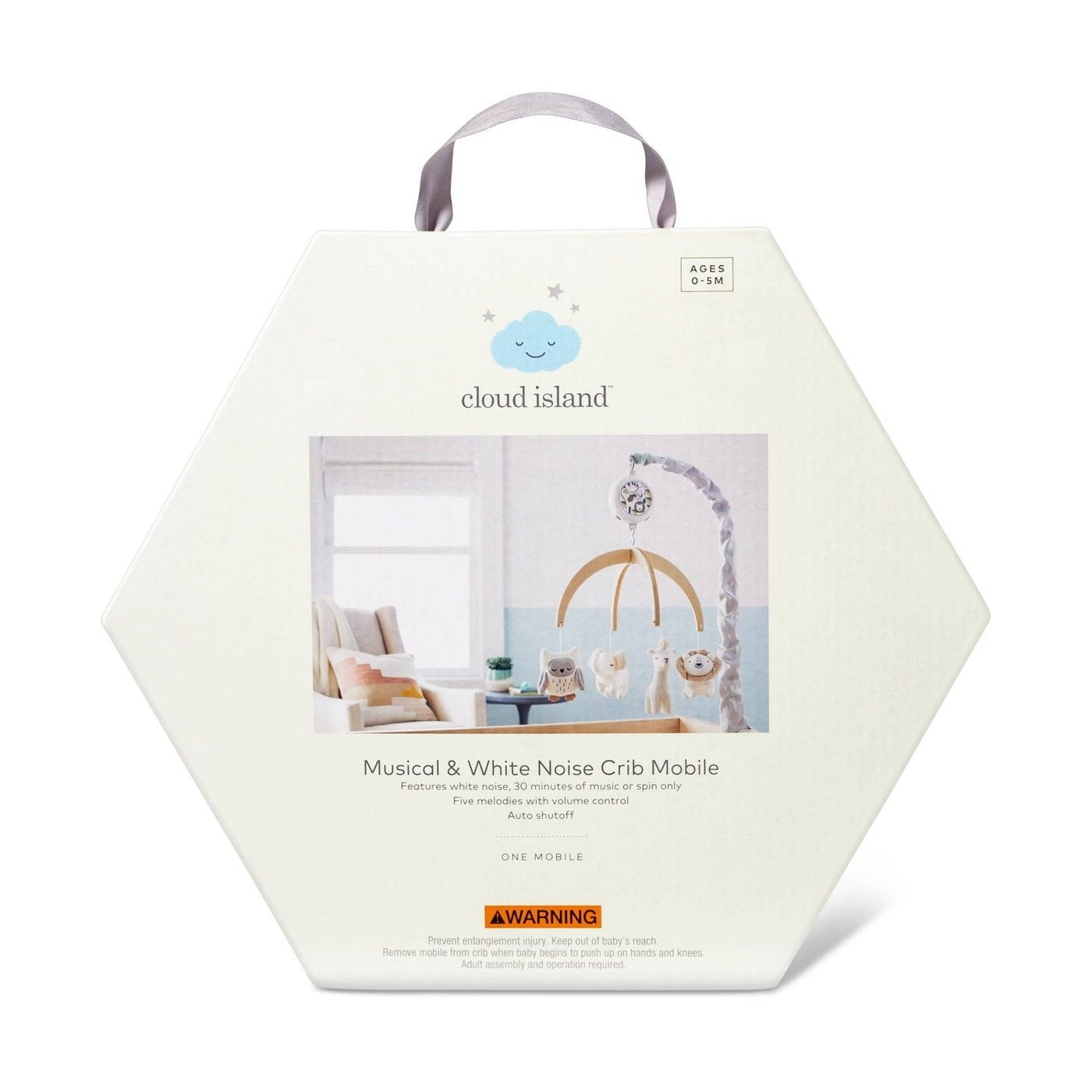 cloud island crib mobile