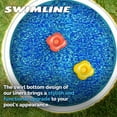 thumbnail image 6 of Swimline 24 Foot Swirl Blue Round Above Ground Swimming Pool Wall Overlap Liner, 6 of 12