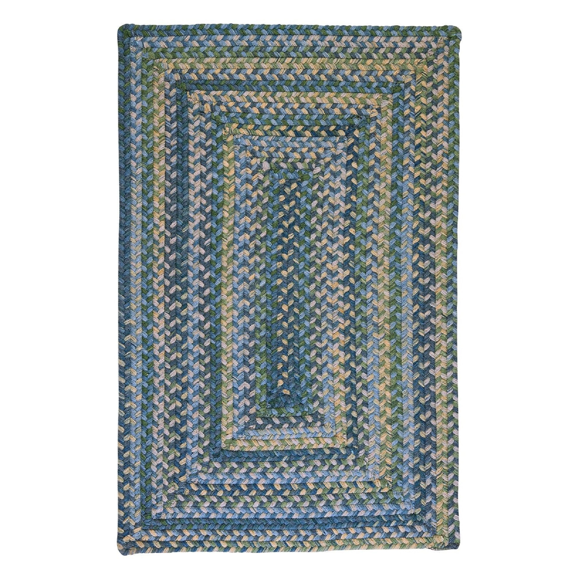 8' x 10' Braided Reversible Rectangular Area Throw Rug