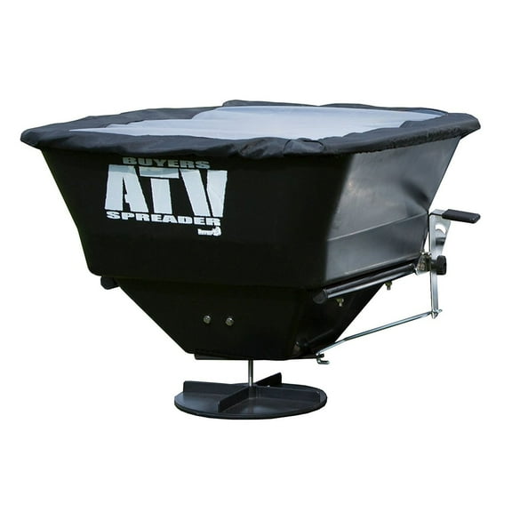 Buyers Products ATVS100 Black 100LB Capacity ATV Spreader ATV Accessories