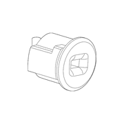 Genuine OE Volvo Lock Cylinder - 31484338
