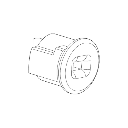 Genuine OE Volvo Lock Cylinder - 31484338