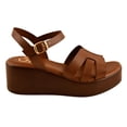 thumbnail image 1 of Sandalias Mujer Nomadas Plataforma Confort Elegante Versatil cafe 27, 1 of 5