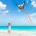 thumbnail image 5 of Joyfy Colorful Butterfly Kites Red– Easy to Fly for Kids and Adults, Large Beach Kite with 328ft String for Outdoor Games and Activities Kids Gifts, 5 of 6