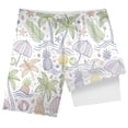 thumbnail image 4 of ibiyuan Swimming Trunks for Boys Bathing Suit Quick-Dry Kids Swimsuits Boys Beach Shorts Lightweight Printed Surf Swimwear,8-12Years, 4 of 4