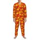 thumbnail image 3 of Fotbe Vintage maple leaves autumn Pijama de Hombre con Estampado de Manga Larga, Conjunto de 2 Piezas, Ropa de Dormir Suave y Cómoda con Bolsillos-XX-Large, 3 of 7