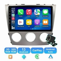 Android 13 Car radio for Toyota Camry 2006-2011 with Manual A/C Multimedia Stereo Wireless Carplay Android Auto Autoradio Navigation GPS WIFI Mirror link Camera FM BT 2 32G